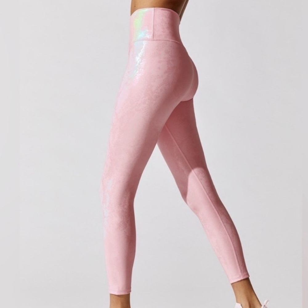 Carbon38 Iridescent Pink Leggings